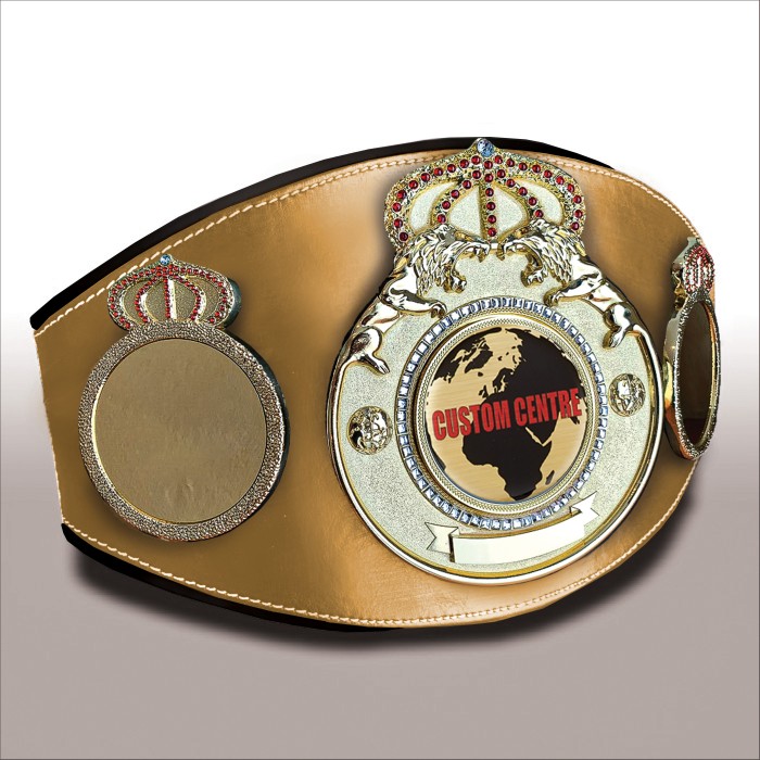 CUSTOM CHAMPIONSHIP BELT PROLION/G/CUSTOM - AVAILABLE IN 6+ COLOURS